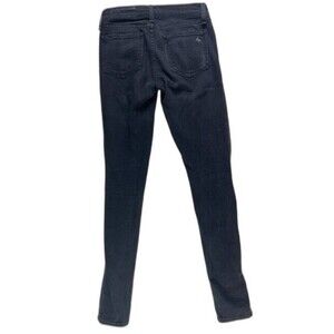 Rag & Bone Size 24 Womens Jeans Soft Rock With Holes Skinny Black Distress